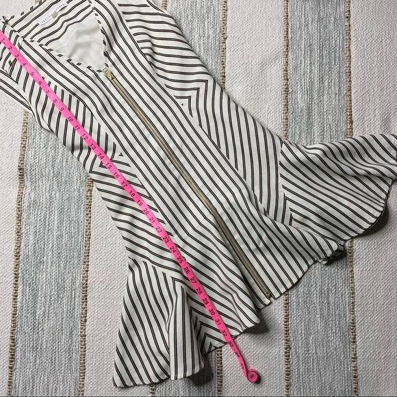 Veronica Beard Pop Fit And Flare Zip Up Mini Dress Women’s 0 - Picture 7 of 12